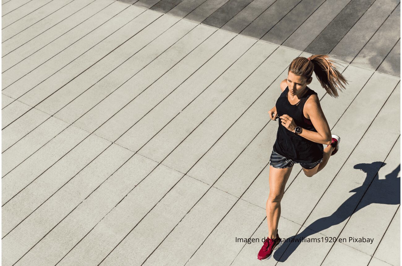 Imagen chica corriendo